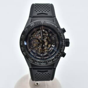 タグホイヤー カレラ キャリバー ホイヤー01 スケルトン文字盤 CE×ラバー/AT CAR2A91.FT6071 買取実績【買取日：2025年10月16日】