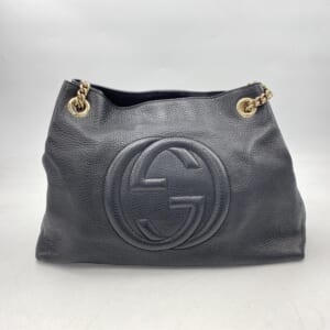グッチ ソーホー チェーンショルダーバッグ 黒 レザー 308982 308982 買取実績【買取日：2025年10月22日】