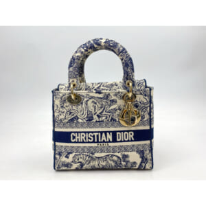 ディオール レディディライト トワル ドゥ ジュイ エンブロイダリー ネイビー キャンバス 買取実績【買取日：2025年9月22日】