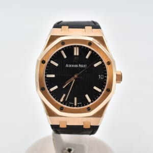 オーデマ ピゲ ロイヤル オーク・オートマティック 黒文字盤 PG/AT 15500OR.OO.D002CR.01 買取実績【買取日：2025年10月4日】