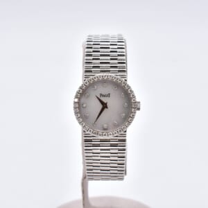 ピアジェ トラディション 12PD ダイヤベゼル シェル文字盤 WG/手巻き 9706G2 買取実績【買取日：2025年10月15日】