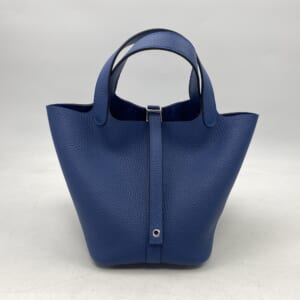 エルメス ピコタンロックPM トリヨン SV金具 ブルータイ K刻印 買取実績【買取日：2025年10月24日】