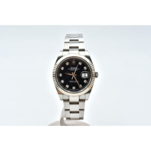 ロレックス デイトジャスト ブライトブラック文字盤 新10P SS×WG/AT 126334G 買取実績【買取日：2025年9月23日】
