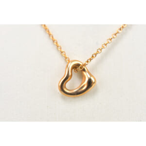 ティファニー オープンハート ネックレス ゴールド 750 買取実績【買取日：2025年10月11日】