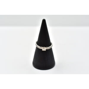 ティファニー ソリティア ハーモニーリング Pt900 0.22ct ＃6