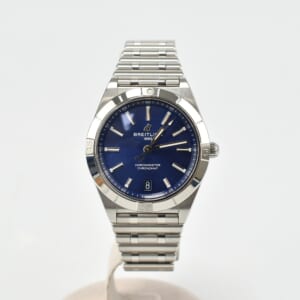 ブライトリング ボーイズ クロノマット オートマチック36 ブルー文字盤 SS/AT A10380 買取実績【買取日：2025年10月16日】
