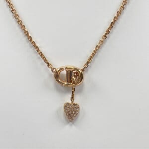 ディオール CDネイビー ネックレス ラインストーン GP 買取実績【買取日：2025年10月26日】