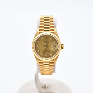 ロレックス デイトジャスト シャンパン文字盤 旧PD YG/AT 69178G 買取実績【買取日：2025年10月24日】