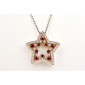 ダミアーニ ベルエポック ステラネックレス 750WG ルビー×ダイヤ 買取実績【買取日：2025年10月19日】