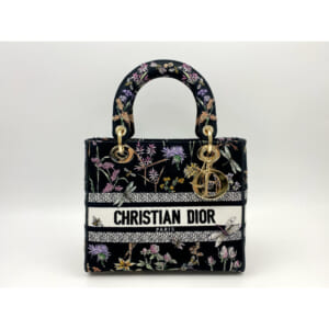 ディオール オブリーク マネークリップ付き2つ折り財布 黒 買取