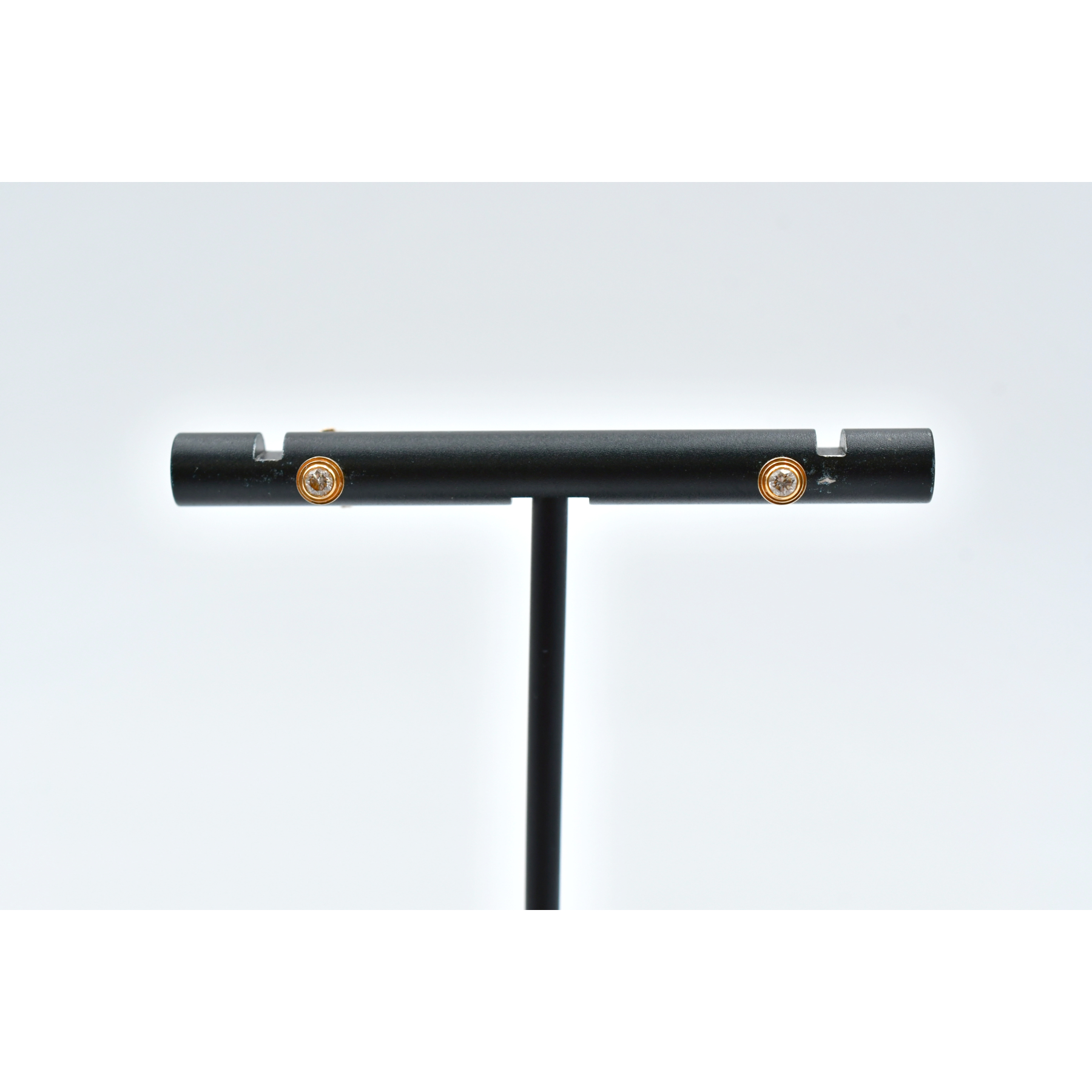 カルティエ ダムール XS ダイヤ ピアス Au750PG ABランク