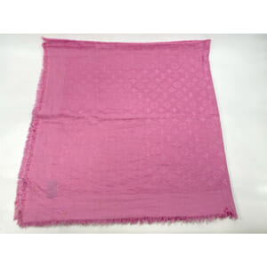 ルイ・ヴィトン モノグラム ローズフルオ ストール ショール ピンク シルク×ウール M76203 買取実績【買取日：2025年10月7日】