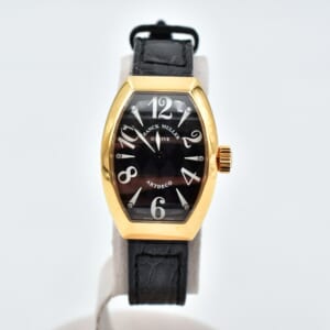 フランク ミュラー アールデコ 黒文字盤 YG×革/QZ 11002SQZ 買取実績【買取日：2025年10月17日】