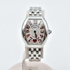 フランク ミュラー ハートトゥハート シルバー文字盤 SS/QZ 日本限定 5002SQZC6HJ 買取実績【買取日：2025年10月15日】