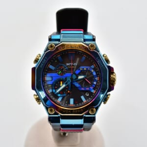 カシオ MT-G レインボー ブルーフェニックス 黒文字盤 SS×レジン/タフソーラー MTG-B2000PH-2AJR 買取実績【買取日：2025年10月15日】