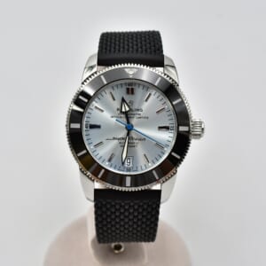 ブライトリング スーパーオーシャン ヘリテージ B20 アイスブルー文字盤 SS×ラバー/AT 日本限定200本 AB2010 買取実績【買取日：2025年10月2日】