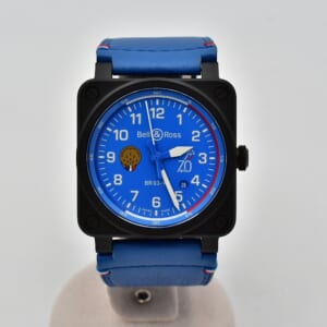 ベル＆ロス パトルイユ・ド・フランス 青文字盤 CE×レザー/AT 70周年記念 世界限定999本 BR03-92 買取実績【買取日：2025年10月5日】