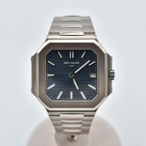 パテック フィリップ キュビタス 青文字盤 WG/AT 7128/1G-001 買取実績【買取日：2025年10月5日】