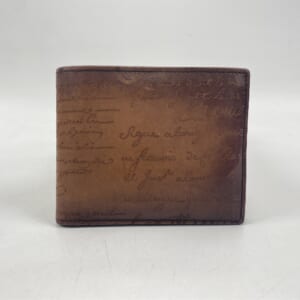 ベルルッティ 二つ折り財布 カリグラフィ マコレ コイン ブラウン スクリットレザー 買取実績【買取日：2025年10月25日】