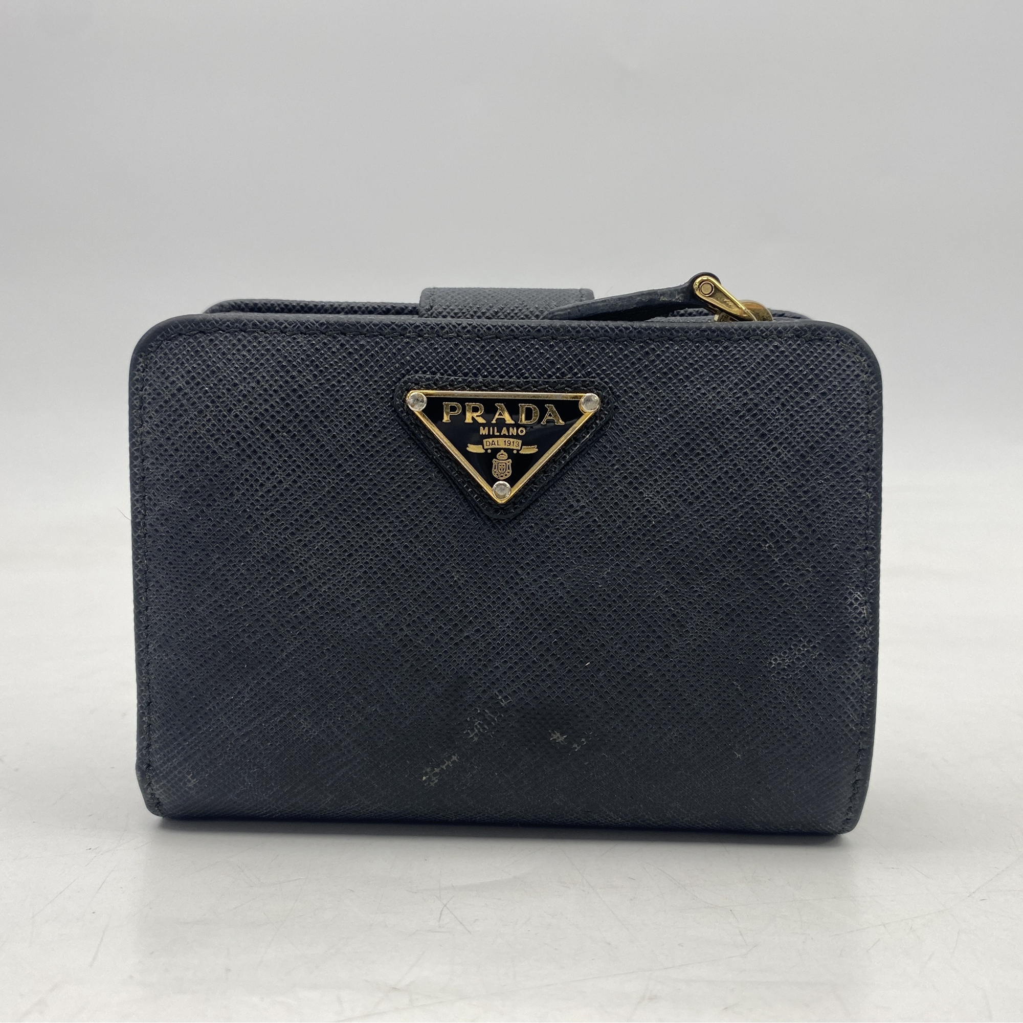 プラダ 二つ折り財布 三角ロゴ サフィアーノレザー 1ML018 プラダ 財布 PRADA 1ML018 QHH F0002 SAFFIANO TRIANGOLO サフィアーノ
