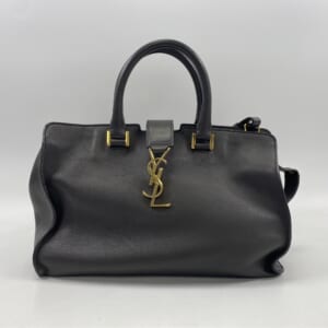 サンローラン ベイビーカバス スモール グレー レザー カサンドラ ハンドバッグ 2WAY 394461 買取実績【買取日：2025年10月22日】