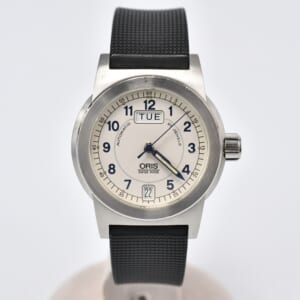オリス ビッグクラウン デイデイト 白文字盤 SS×ラバー/AT 7501 買取実績【買取日：2025年10月25日】