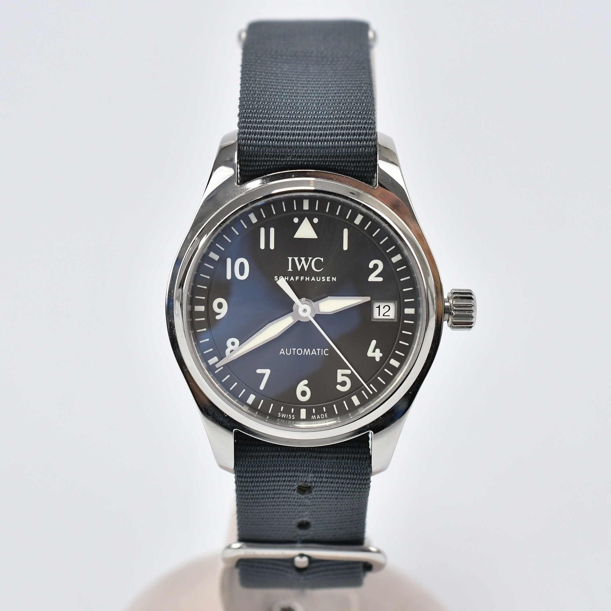 IWC パイロット・ウォッチ・オートマティック 36 グレー文字盤 SS 