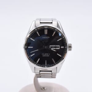 タグホイヤー カレラ キャリバー5 黒文字盤 SS/AT デイデイト WAR201A 買取実績【買取日：2025年10月26日】
