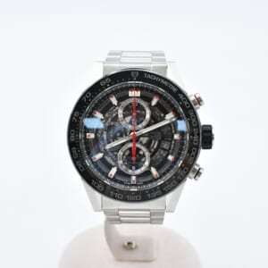 タグホイヤー カレラ キャリバーホイヤー01 クロノグラフ スケルトン文字盤 SS/AT CAR201U.BA0766 買取実績【買取日：2025年10月25日】