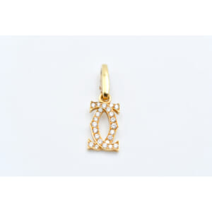 カルティエ C2 ダイヤ チャーム Au750YG 買取実績【買取日：2025年10月18日】