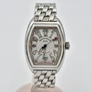 フランク ミュラー コンキスタドール 白文字盤 SS/AT 買取実績【買取日：2025年10月5日】