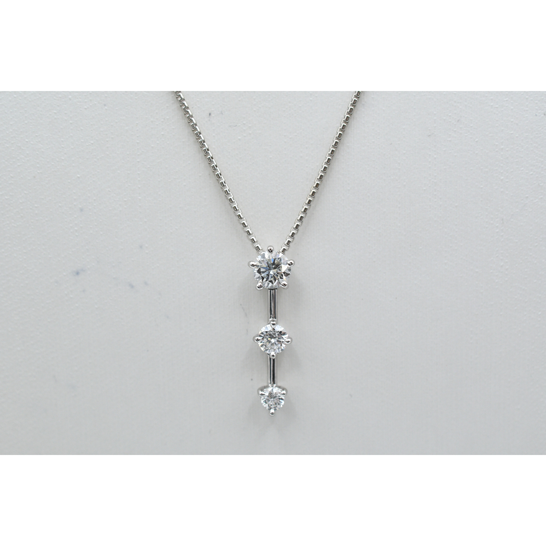 ダイヤネックレス K18WG D0.4ct 0.3ct 買取実績【買取日：2025年10月6 