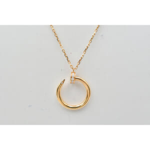 カルティエ ジュストアンクル ダイヤネックレス K18YG CRB7224513 買取実績【買取日：2025年10月9日】