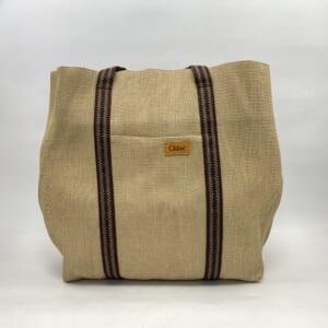 クロエ ビーチライン ビッグトートバッグ ブラウン キャンバス×レザー 買取実績【買取日：2025年10月25日】