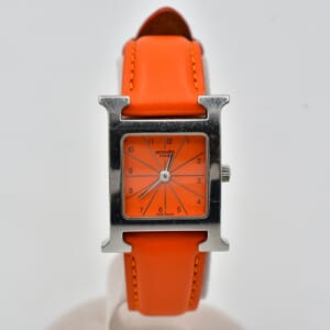 エルメス クリッパー CL4.210 オレンジ クォーツ QZ レディース 時計 エルメス クリッパー CL4.210 オレンジ クォーツ QZ レディース 時計