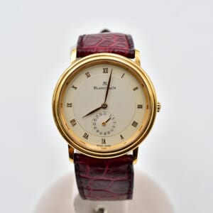 ブランパン ヴィルレ 白文字盤 YG×革/AT 4795-3318 買取実績【買取日：2025年9月30日】