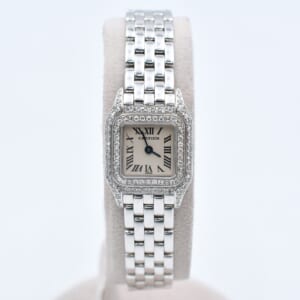 カルティエ ミニパンテール アイボリー文字盤 ダイヤ WG/QZ WF3210F3 買取実績【買取日：2025年10月17日】