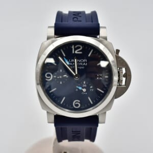 パネライ ルミノール1950 ビテンポ パワーリザーブ 青文字盤 SS×ラバー/AT PAM01361 買取実績【買取日：2025年10月1日】