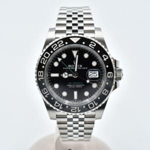 ロレックス GMTマスターⅡ 黒文字盤 SS/AT 126710GRNR 買取実績【買取日：2025年10月8日】