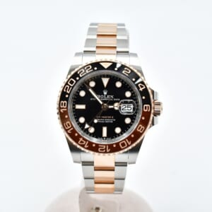 ロレックス GMTマスターⅡ 黒文字盤 SS×PG/AT 126711CHNR 買取実績【買取日：2025年10月11日】