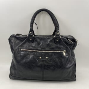 バレンシアガ シティ ビジネスバッグ 黒 レザー 買取実績【買取日：2025年10月14日】
