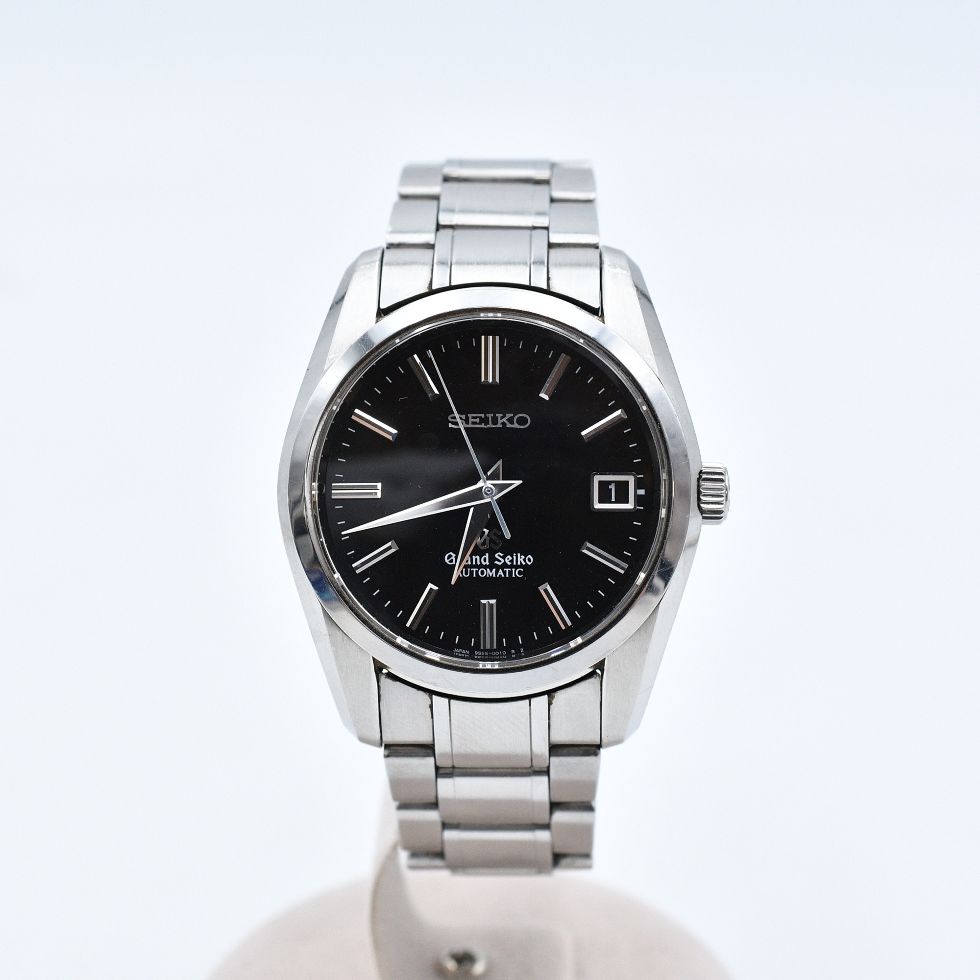 グランドセイコー グランドセイコーデイト 黒文字盤 SS/AT Bランク