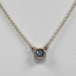 【値下げ】TIFFANY SV925 天然石タンザナイト バイザヤード・美品 TIFFANY&Co. 美品☆ティファニー カラー バイ ザ ヤード