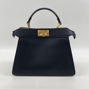 フェンディ ピーカブー アイシーユー スモール 2WAYハンドバッグ 黒 レザー 8BN327 買取実績【買取日：2025年10月26日】