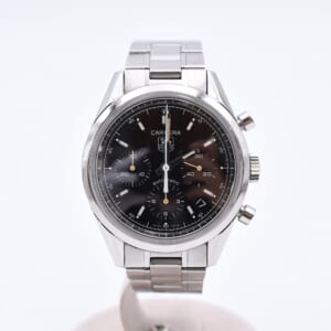 タグホイヤー カレラ クロノグラフ 黒文字盤 SS/AT CV2111-0 買取実績【買取日：2025年10月18日】