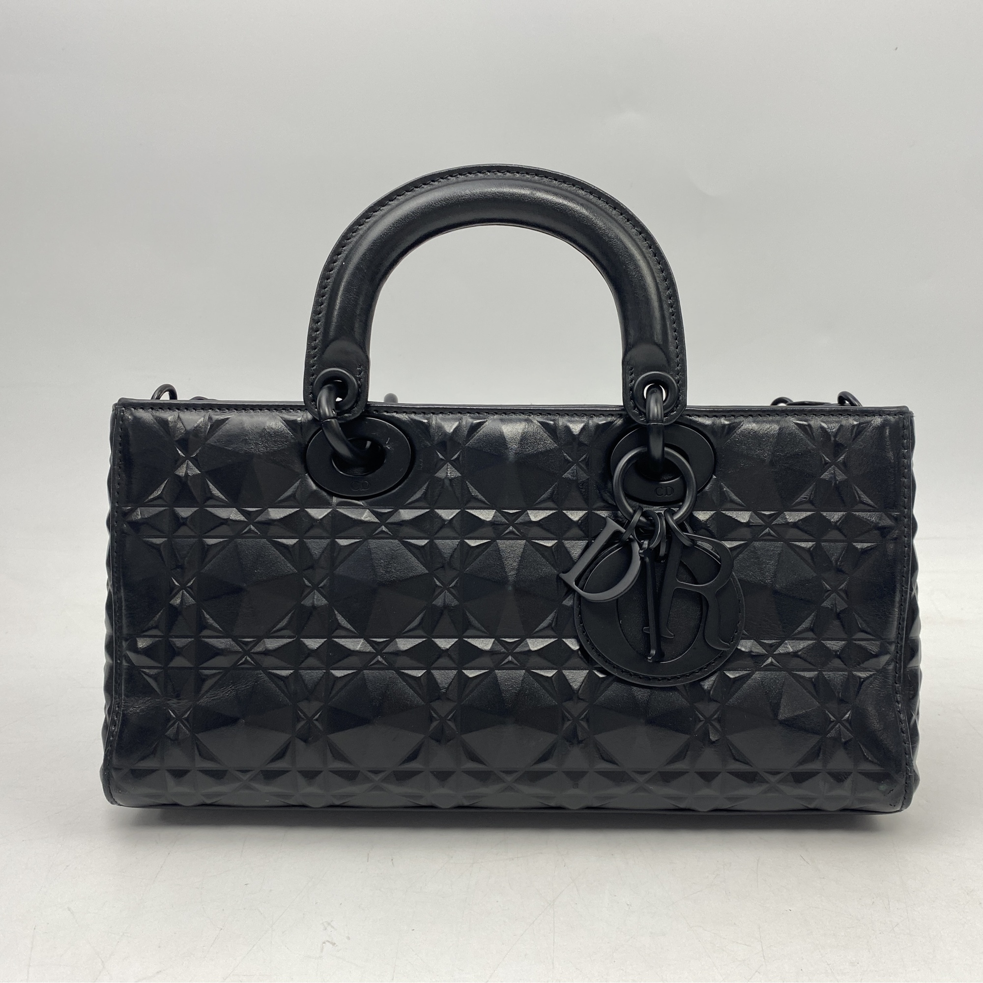 ディオール レディディオール 3WAY ディージョイ 黒 レザー ABランク