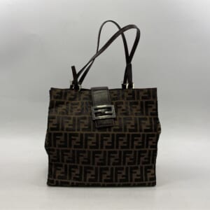 フェンディ ズッキーノ トートバッグ ブラウン キャンバス 買取実績【買取日：2025年10月23日】