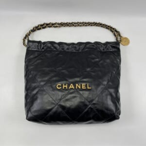 シャネル CHANEL22 黒 ラムスキン GD金具 AS3260 買取実績【買取日：2025年10月21日】