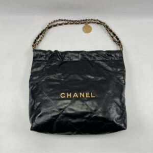 シャネル CHANEL22 黒 ラムスキン GD金具 AS3260 買取実績【買取日：2025年10月21日】
