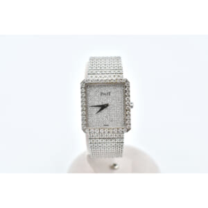 ピアジェ プロトコール パヴェダイヤ文字盤 WG/手巻き 9154 買取実績【買取日：2025年10月16日】